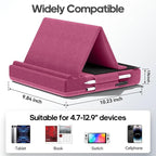 KDD Tablet Pillow Stand, Bed and Desk, Foldable Soft Pad Dock - Image 8