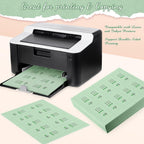 fainne 2000 pieces blank printable business cards mini, close-up detail