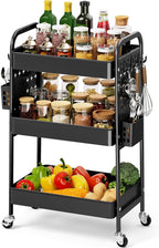 KINGRACK 3 Tier Rolling Cart by KINGRACK