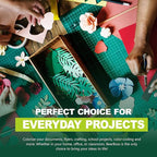 Green Colored Cardstock Thick Paper 50 Sheets, 8.5" x 11" Heavyweight 92lb - Image 5