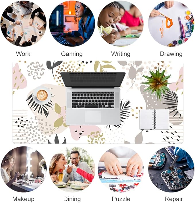 QIYI Large Mouse Pad, Exotic Pattern Desk Mat - Image 7
