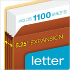 Pendaflex File Folders Letter Size 250 per Box and Expanding File Pockets Letter Size 10 per Box Bundle