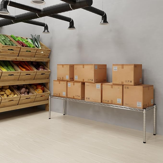Regal Altair 14" Deep x 60" Wide x 14" Height Wire Shelving Kit | 1-Tier | NSF - Image 7
