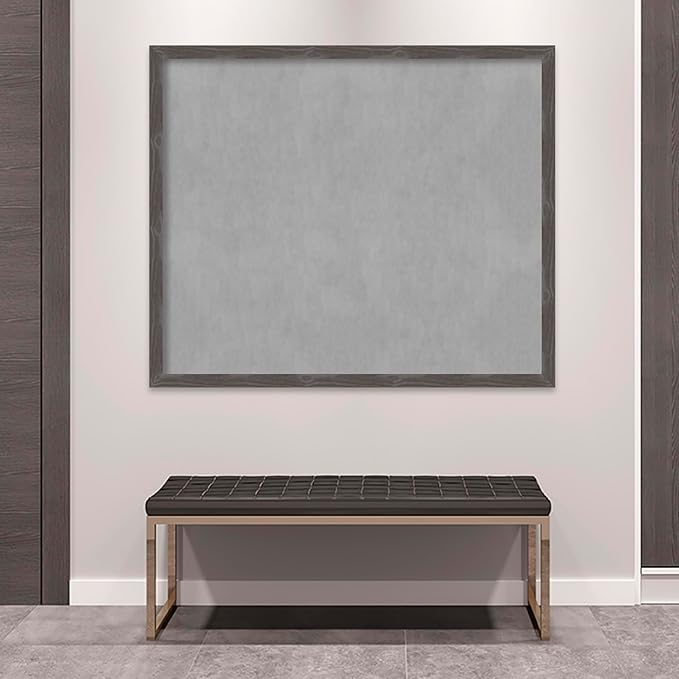 Amanti Art Grey Framed Magnetic Board 43x51 Oversize Vision Board - Image 5