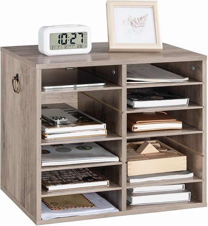HOOBRO Literature Organizers, 12 Compartments Office Mailbox - Image 9