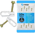 Coaxial Cable Clips by STEREN