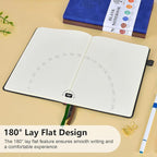 PERCUN Blank Journal Ntebook for Men & Women, 160 Pages Blank Journals for - Image 5