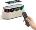 6-in-1 fast wireless charger, bluetooth speaker alarm clock, main product view
