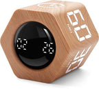 Exlliy Productivity Timer 1, 60 Minutes Preset, Desk Cube Timer by Exlliy