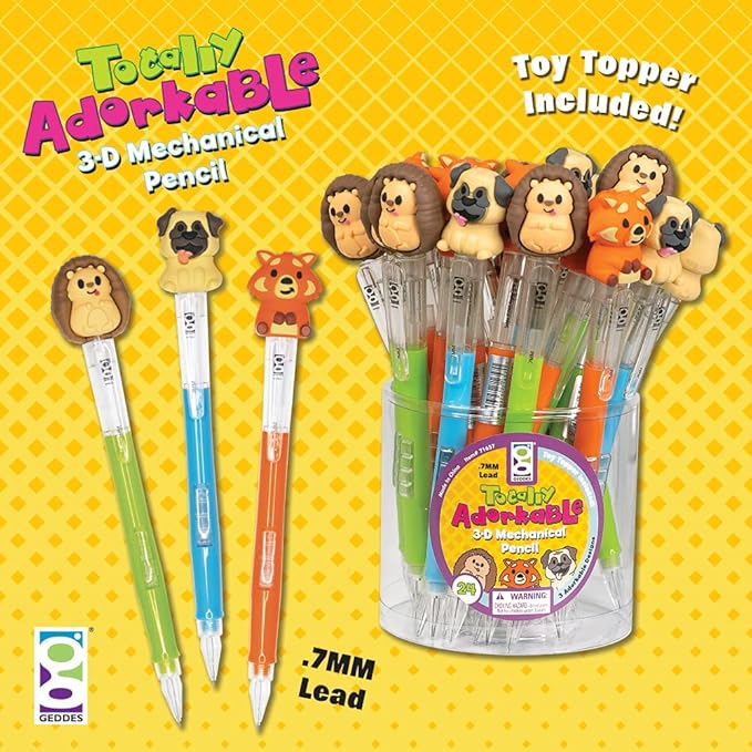 Raymond Geddes Totally Adorkable 3D Mechanical Pencils - Image 5
