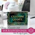 Personalized Gifts, Custom Quote Block Letter Board, Crystal-Clear Acrylic - Image 5