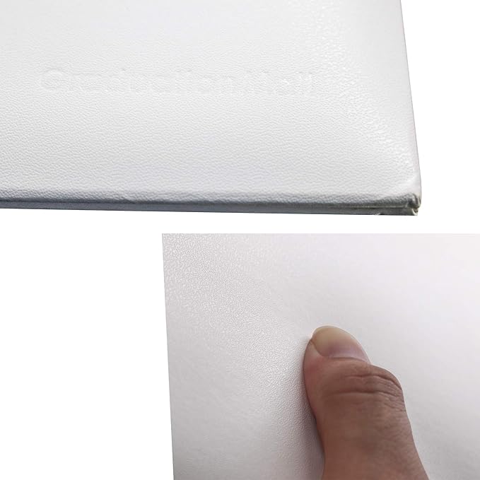GraduationMall 8.5"x11" Smooth Padded Diploma Cover Certificate Holder White - Image 6