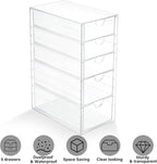 Prsildan Acrylic Drawer Makeup Organizer - Image 5