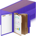 Skyygemm 48 Pcs Classification Folders Letter Size, 3 Divider Pressboard File