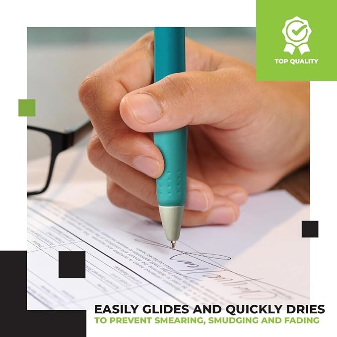 Simply Genius 100-Piece Retractable Ballpoint Pen Set - Image 5