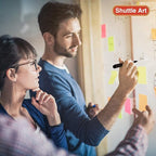 Shuttle Art Dry Erase Markers, 15 Pack 3 Colors Magnetic Whiteboard Markers - Image 5