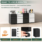 TEEALUBAN 2 Drawer File Cabinet - Image 6