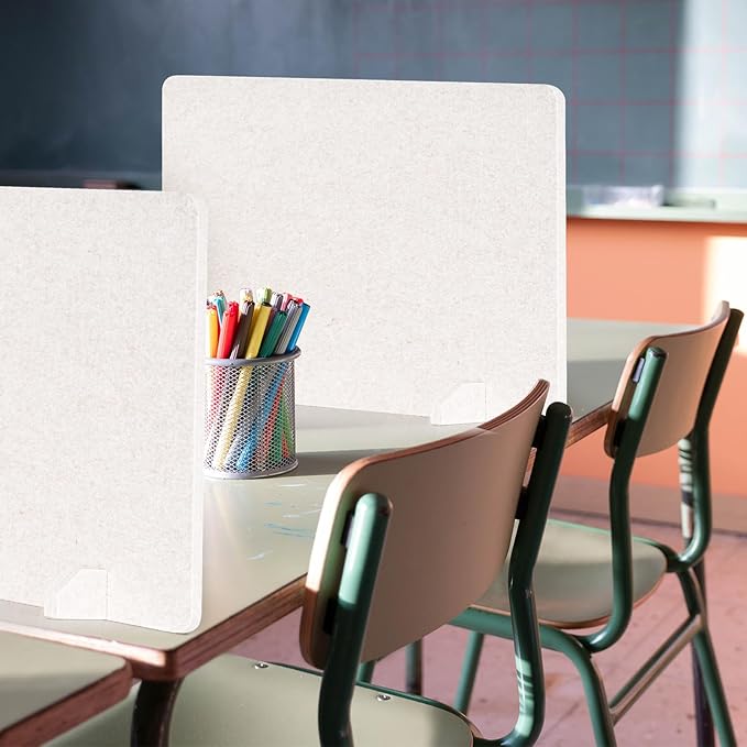 AMUSIGHT 2 Pack Acoustic Desk Dividers - Image 6
