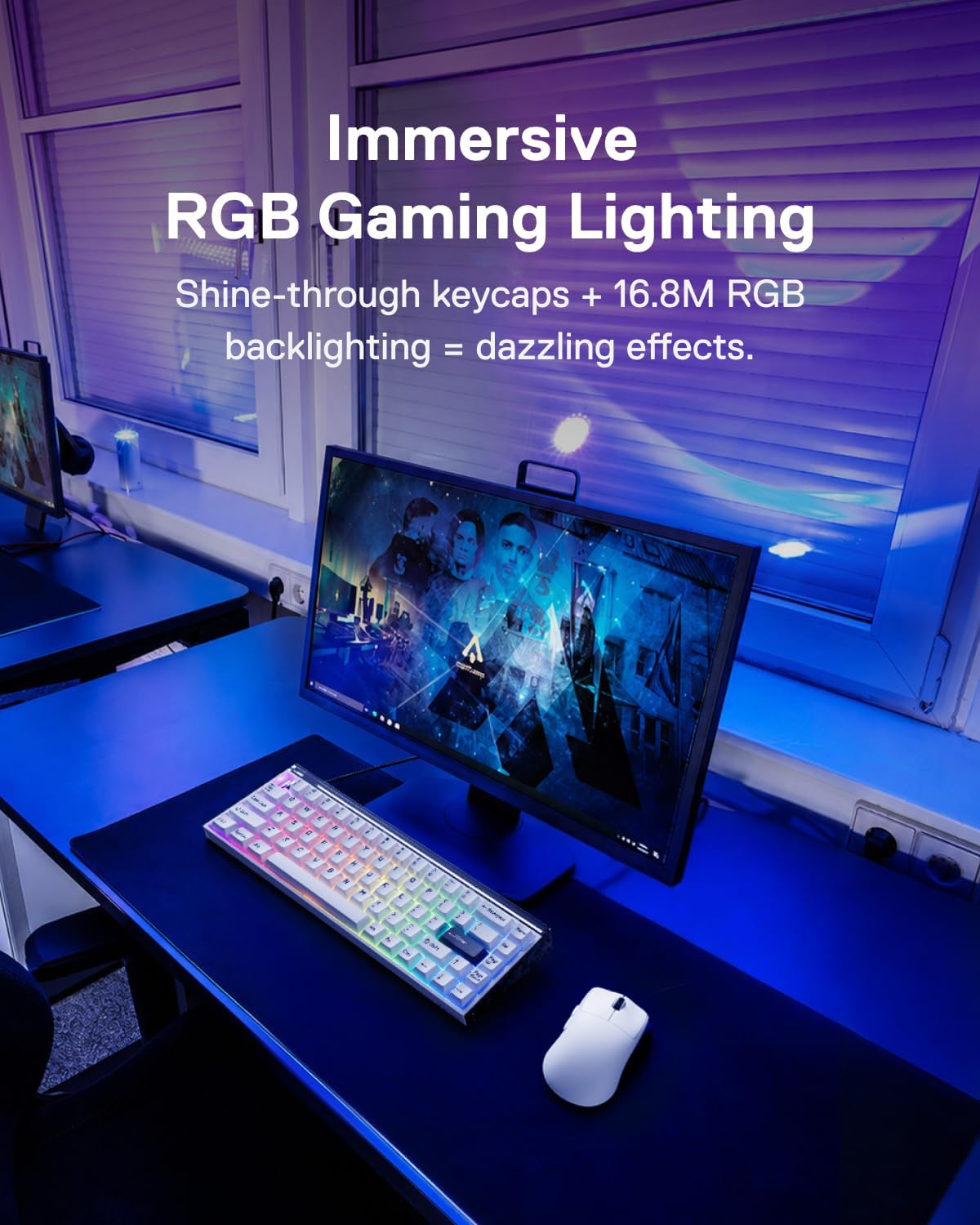 MelGeek MADE68 Ultra+ Wired Hall Effect Magnetic Gaming Keyboard