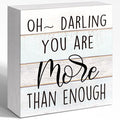 WUZYOU Encouraging Wooden Plaque by WUZYOU