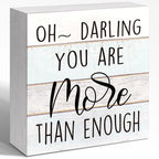 WUZYOU Encouraging Wooden Plaque by WUZYOU