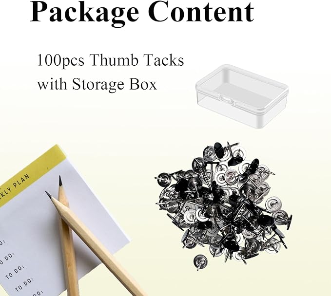 Galdexi 100pcs Upholstery Thumb Tacks - Image 3