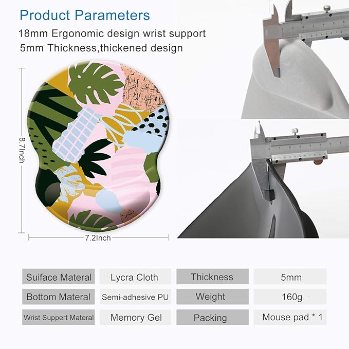 ITNRSIIET Ergonomic Mouse Pad - Image 5
