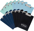 Principal Lines 16 Pack Plastic Clipboards