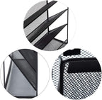 EASEPRES Hanging File Holder Organizer, 6 Tier Mesh Metal Wall Mount Document - Image 4