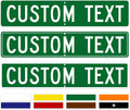 Custom Street Sign, Road & Address Sign, 8 Colors, Reflective Option, Mounting