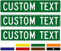 Custom Street Sign, Road & Address Sign, 8 Colors, Reflective Option, Mounting by MySignCenter