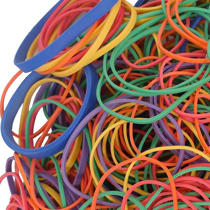 Assorted Color & Size Rubber Bands - Image 2