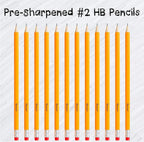 Darice Wood-Cased Pencils, 12 x 24 Pack - Image 6