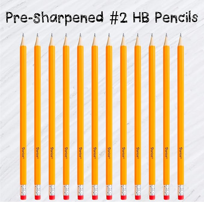 Darice Wood-Cased Pencils, 12 x 24 Pack - Image 6