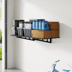 fleximounts 1-pack 2x3ft garage shelving wall-mounted storage rack shown in use