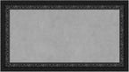 Amanti Art Black Framed Magnetic Board 16x28 Small Vision Board by AmantiArt