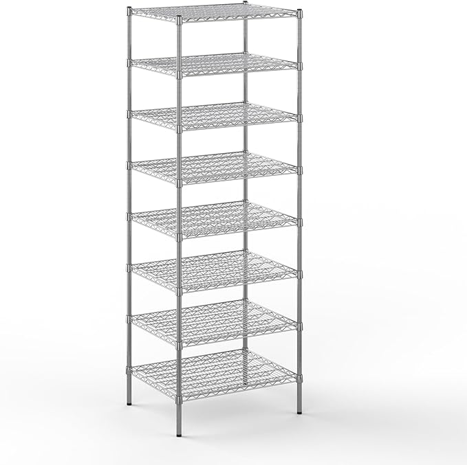 Regal Altair 24" Deep x 30" Wide x 86" Height Wire Shelving Kit | 8-Tier | NSF by Regal+Altair