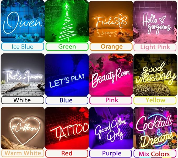 Custom Neon Signs, Neon Sign Customizable - Image 6