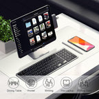 Leather Desk Pad Protector, 39.4'' X 17'' Large Mouse Pad, Office Desk Mat - Image 5