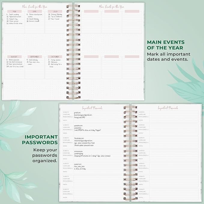 PLANBERRY Large Hourly Schedule Planner Premium – Undated Organizer - Image 6