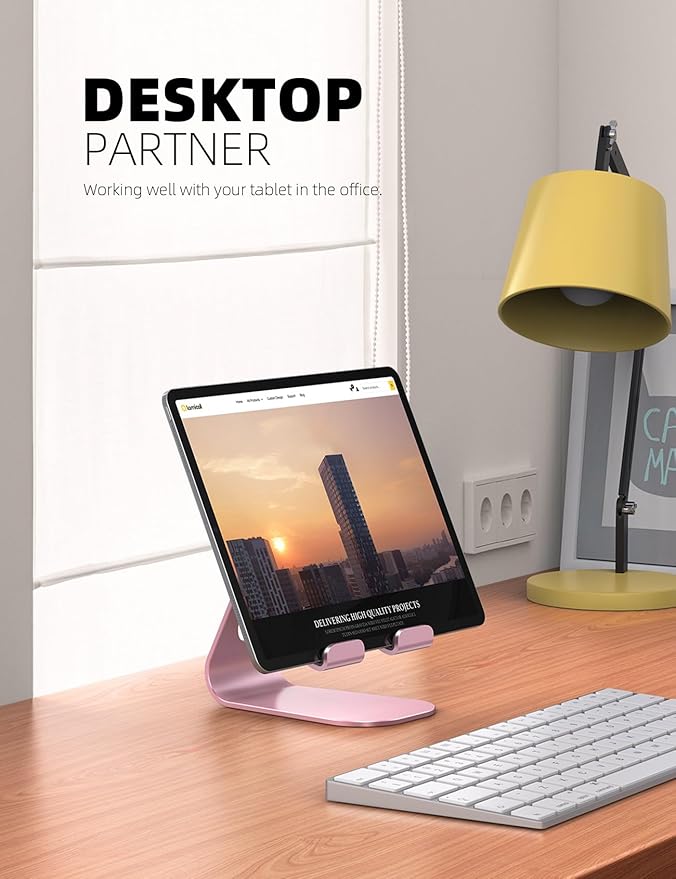 Lamicall Tablet Stand, Adjustable Tablet Holder - Image 3