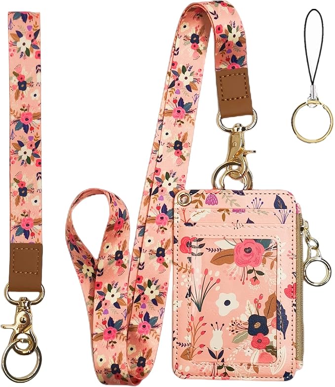 Blooming Flower Badge Holder by BOLIMOSS