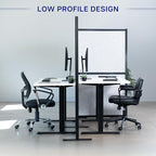 VIVO L-Shape Modular Corner Wall System, 3 Panels, Modern Professional Office - Image 8