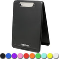 Think2Master Black Plastic Storage Clipboard. | 25% Heavier & 25% Sturdier| by Think2Master