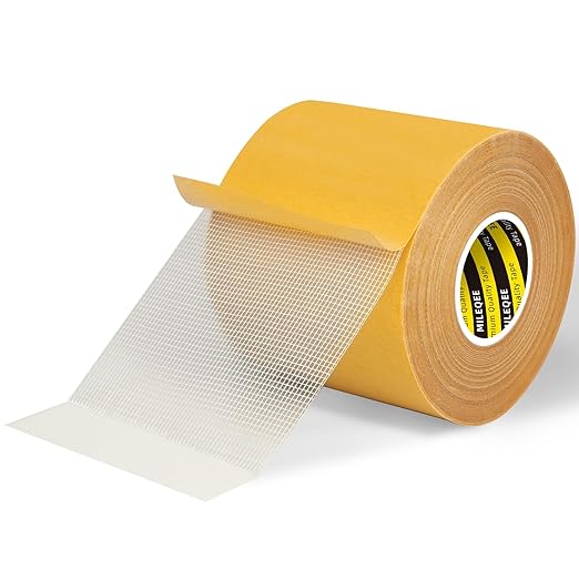 MILEQEE Double-Sided Tape Strong and Tough, Extra Large 3.2in x 66FT, Durable by MILEQEE