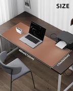 Large Desk Mat - 48" x 17"Leather Desk Pad Protector, Office Desk Mat, Non-Slip - Image 5