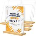 8.5 x 11 Acrylic Sign Holder