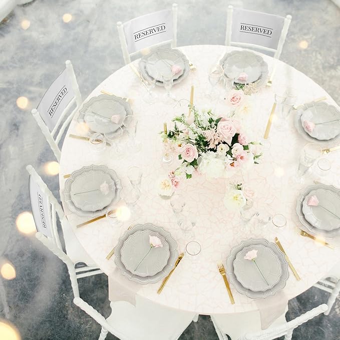Buryeah 12 Pcs Reserved Seating Signs - Image 4