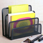 wishacc Desk Mail Organizer Small File Holders Letter Metal Mesh - Image 8