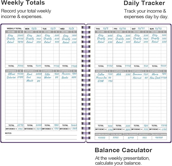 Heveboik Income & Expense Log Book - Image 3